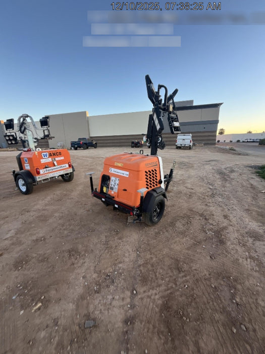 2024 Generac MLT2 Diesel, Flex Switch 120V Input, Powerzone Controller, 
(4) 320W LED Lights, 4kW Generator, 39.9 Gal Fuel Tank, 2" Ball, T3