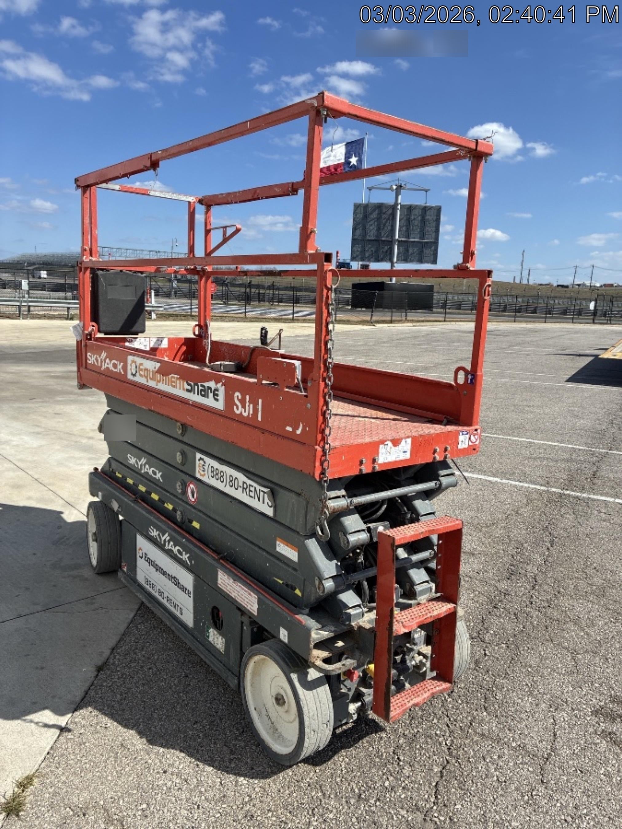 2019 Skyjack SJIII-3226 Skyjack SJIII3226 Standard w/Trojan Batteries
