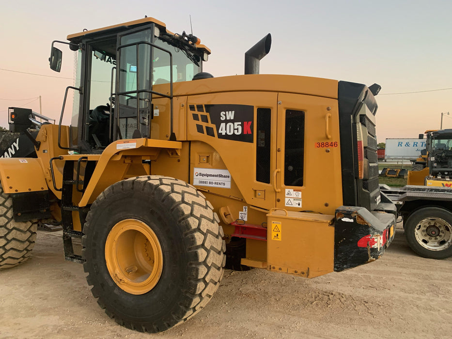 2019 Sany SW405K Tier 4, Cab, 3rd Function Hydraulics Smooth Pin On Bucket