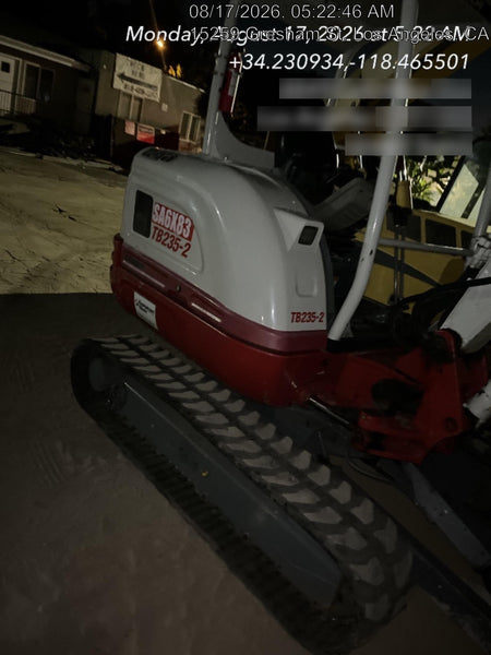 2022 TAKEUCHI TB235-2R