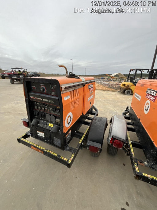2021 Lincoln Electric Vantage 322 Vantage 322 Ready Pak 3 w/ Decals, ORANGE (includes trailer, cable rack, fender light kit) NO Telematics