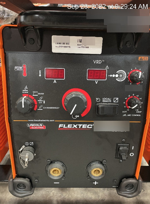 2021 LINCOLN ELECTRIC FLEXTEC 350X