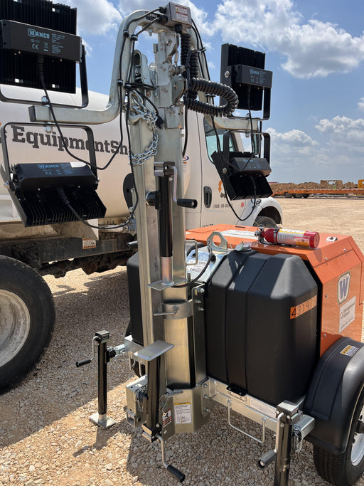 2024 Wanco WLTT-4MM4K Diesel, Deep Sea Controller, Shore Power Plug, Auto Start, (4) 350W LED Floodlights, 4kW Generator, 60 Gal Fuel Tank, 2" Ball, T3