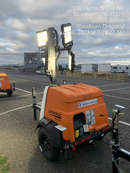 2023 Generac MLT2 Diesel, Flex Switch 120V Input, Powerzone Controller, (4) 320W LED Lights, 4kW Generator, 39.9 Gal Fuel Tank, 2" Ball, T3