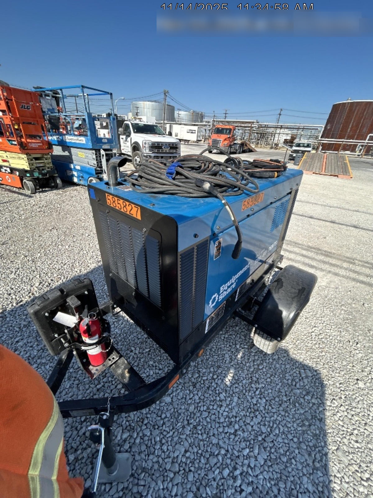 2025 MILLER ELECTRIC BIG BLUE 400