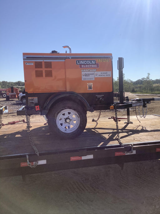 2021 Lincoln Electric Vantage 322 Vantage 322 Ready Pak 3 w/ Decals, ORANGE (includes trailer, cable rack, fender light kit) NO Telematics