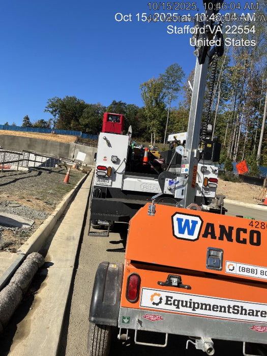 2024 Wanco WLTT-4MM4K Diesel, Deep Sea Controller, Shore Power Plug, Auto Start, (4) 350W LED Floodlights, 4kW Generator, 60 Gal Fuel Tank, 2" Ball, T3