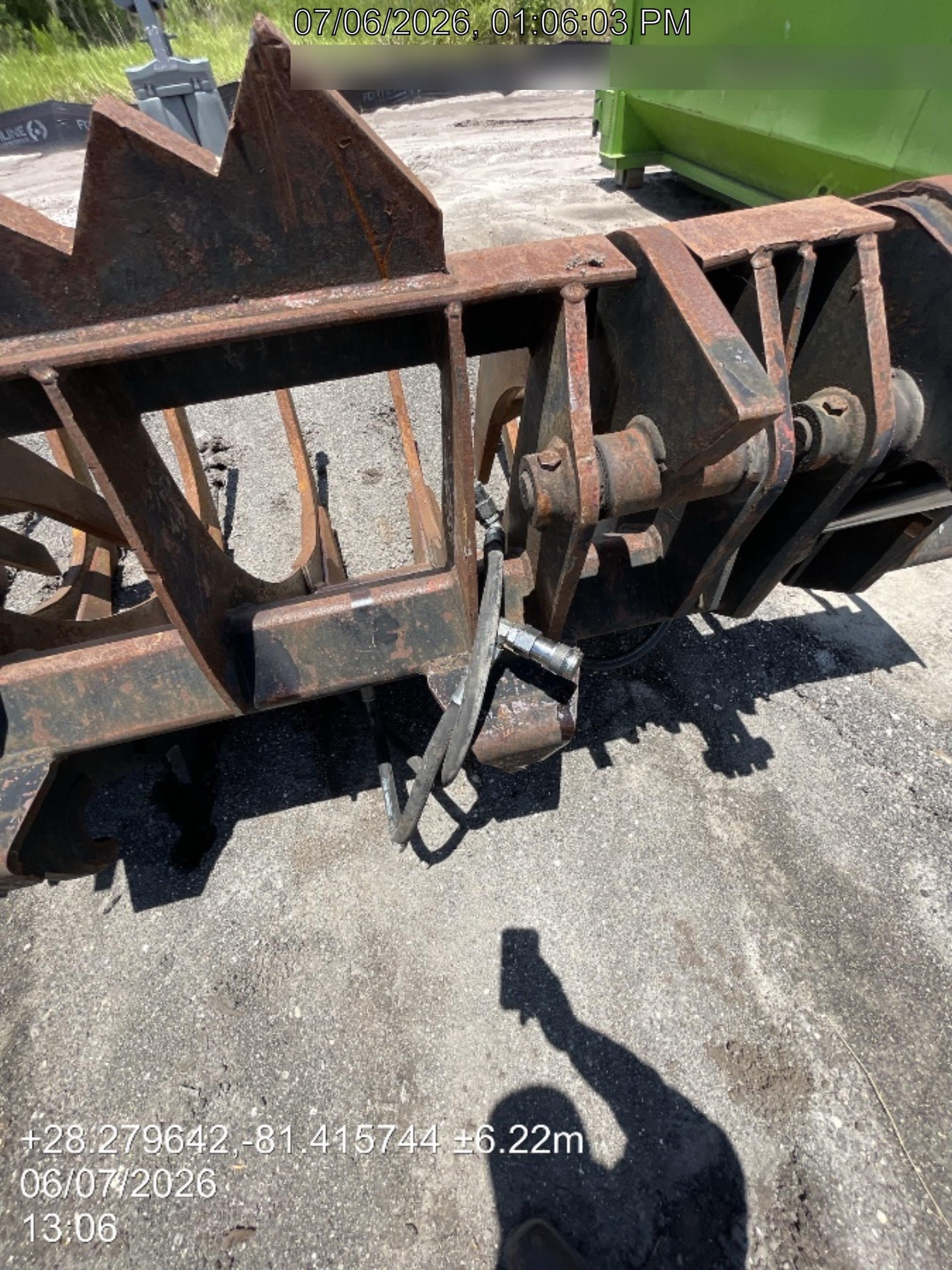 2021 FLECO 120" Grapple Rake - Fleco