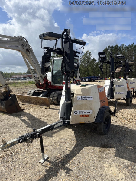 2023 Generac MLT2 Diesel, Flex Switch 120V Input, Powerzone Controller, (4) 320W LED Lights, 4kW Generator, 39.9 Gal Fuel Tank, 2" Ball, T3