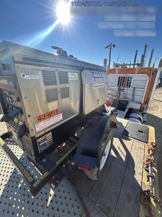 2024 Lincoln Electric LE400 Kubota V1505, Trlr, Cable Rack, Light Kit, ES Decals, T3