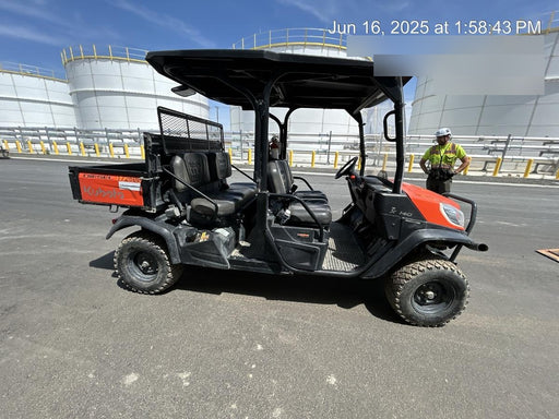 2022 Kubota RTV-X1140W-H Plastic Canopy, Windshield Acrylic Clear, LED Strobe Light, Wire Harness Kit, Back up Alarm