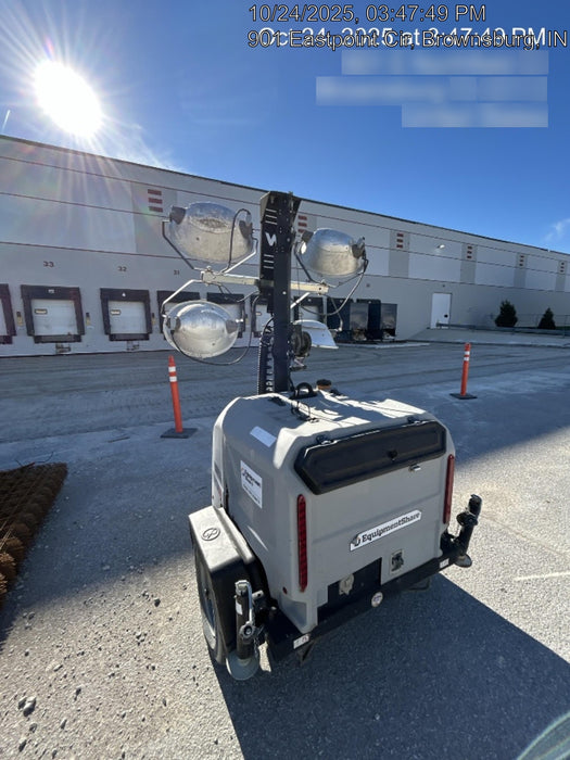 2019 Wacker Neuson LTV6L-MH Wacker Neuson LTV6L Mobile Light Tower w/Fuel Level Sensor Installed