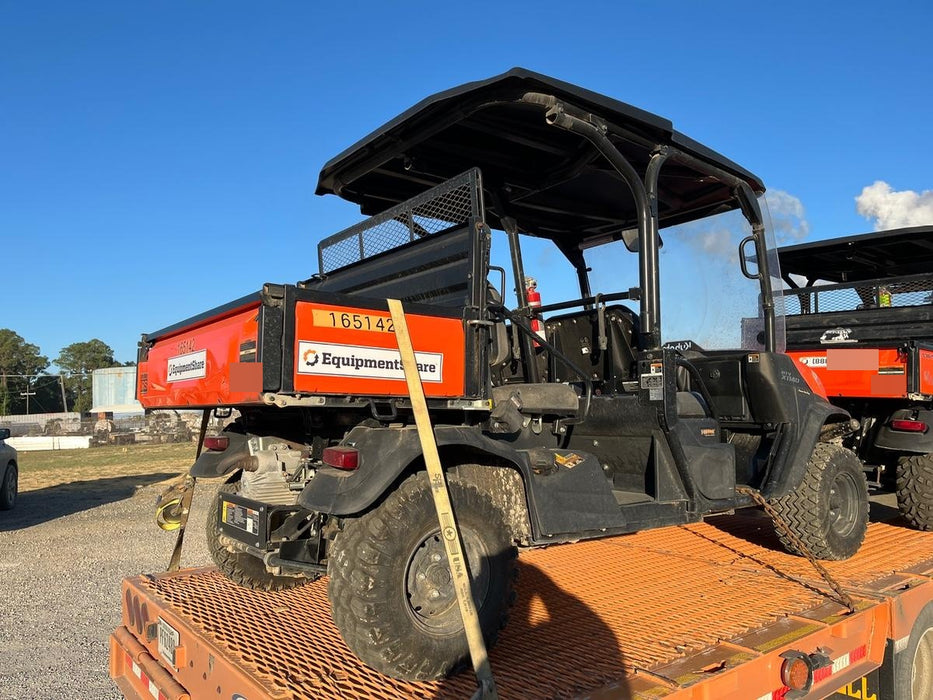 2021 Kubota RTV-X1140W-H Plastic Canopy, Windshield Acrylic Clear, LED Strobe Light, Wire Harness Kit, Back up Alarm