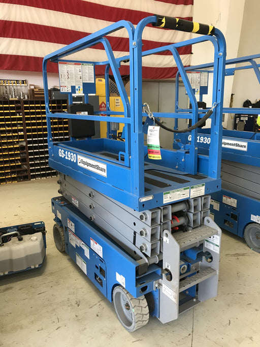 2019 Genie GS-1930 Fixed Rails with Chain Entry