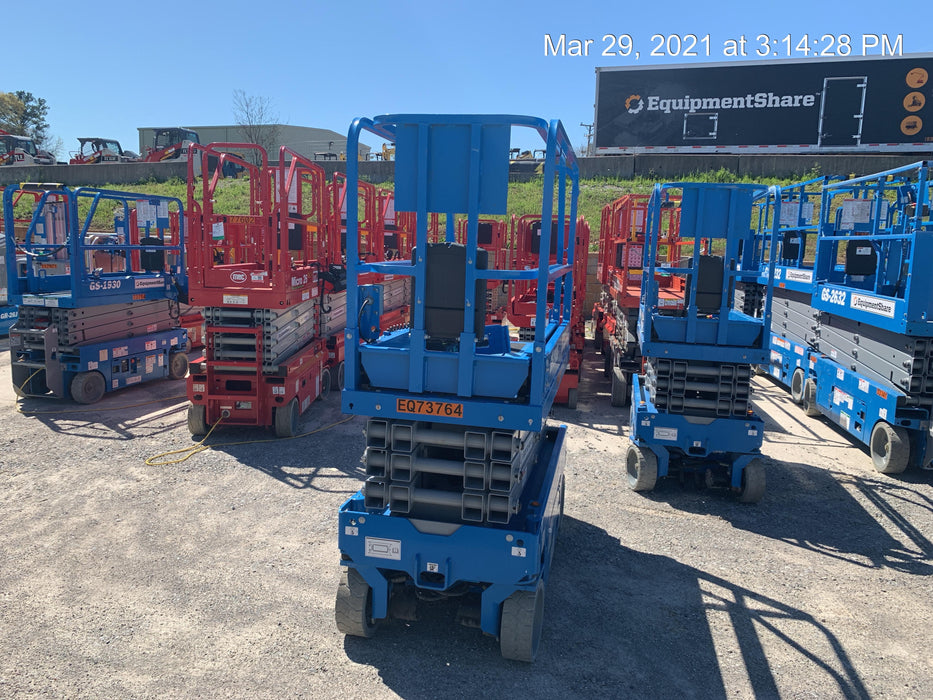 2020 Genie GS-1930 Fixed rails with chain entry gate - Pre A92.20