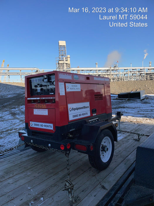 2022 Shindaiwa DGW400MDL Kubota D902 Engine, 23 HP, Dual Op Welder, Wire, Arc, Droop Stick, Tig, and CC Stick Functionality, Simulphase, 3 Phase and 1 Phase Gen Output, Single Axle NB Trlr, Slr Trckl Chrg 12V 12W, Fire Ext