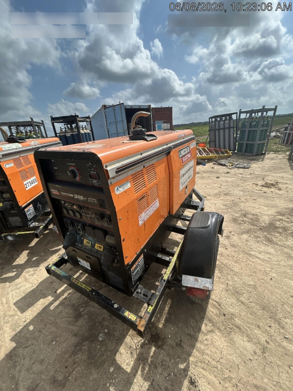 2022 Lincoln Electric LE400 Kubota V1505, Trlr, Cable Rack, Light Kit, ES Decals, T3