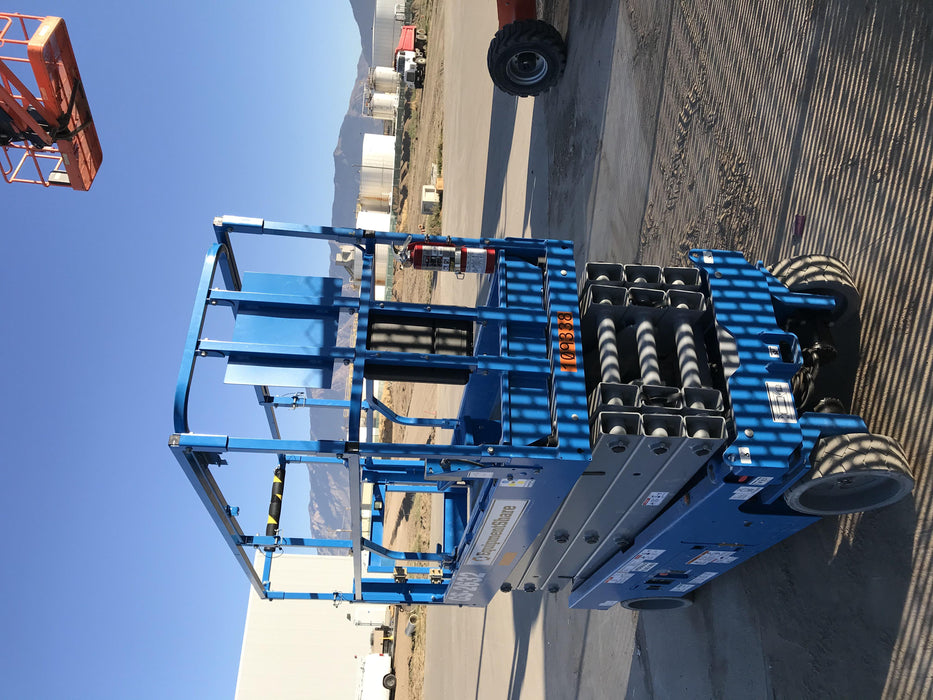 2020 Genie GS-2632 Solid NM Tires, Folding Rails with Half-Height Swing Gate, Beacon