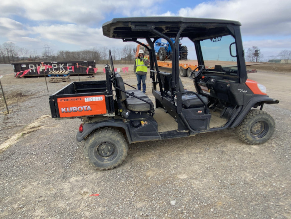 2020 Kubota RTV-X1140W-H 4WD, LED Strobe, Windshield Acrylic Clear, Plastic Canopy, Wire Harness Kit, Backup Alarm