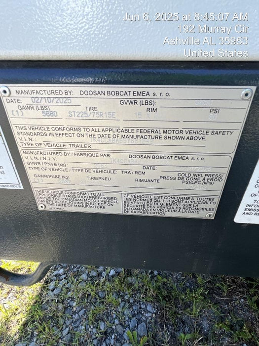 2025 BOBCAT PA425WCU-T4F