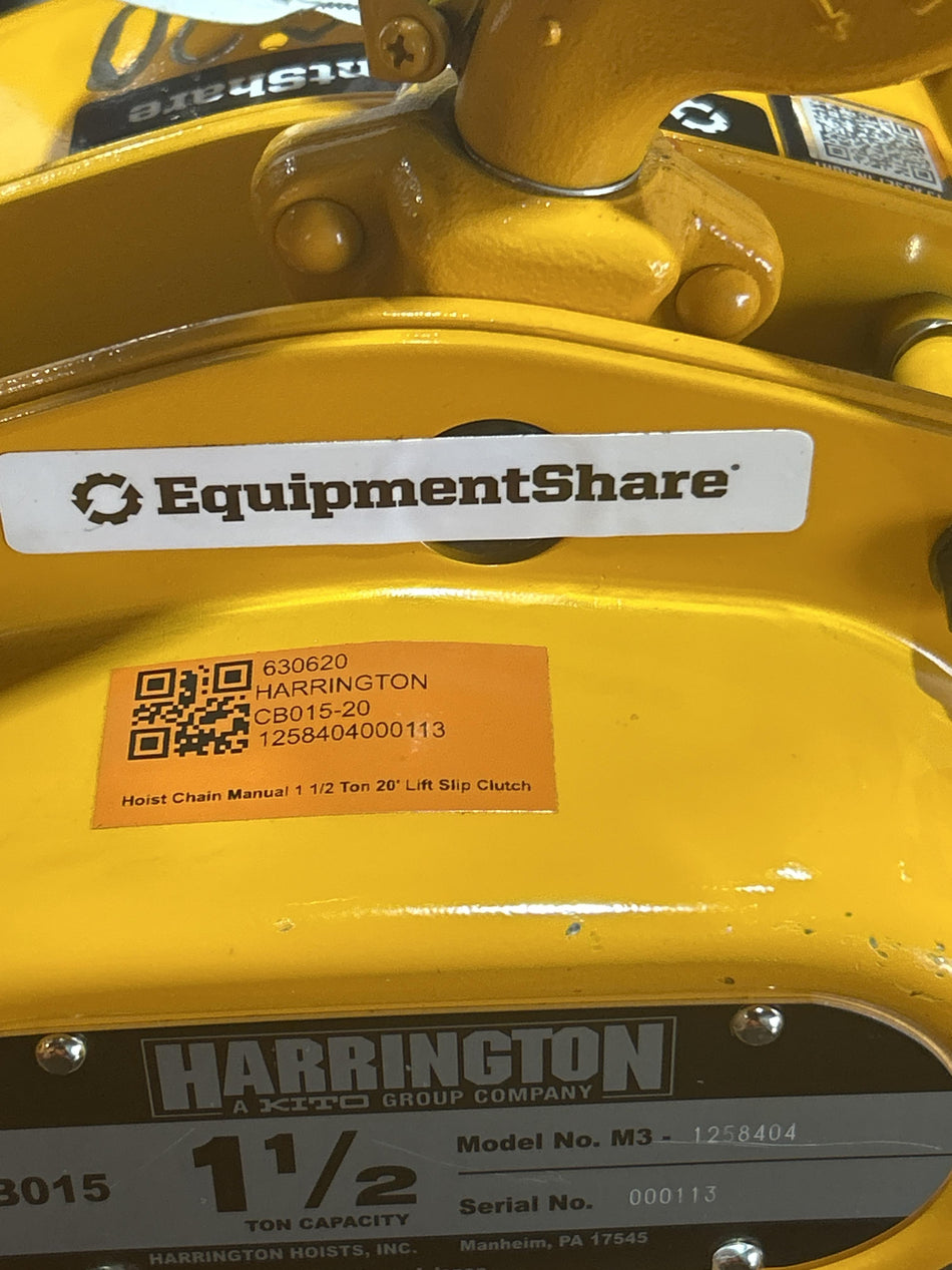 2026 HARRINGTON CB015-20