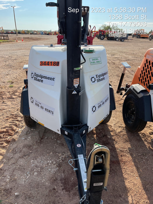 2023 Generac MLT2 Diesel, Flex Switch 120V Input, Powerzone Controller, (4) 320W LED Lights, 4kW Generator, 39.9 Gal Fuel Tank, 2" Ball, T3