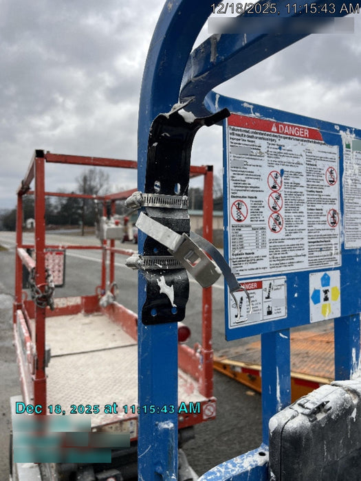 2019 Genie GS-1930 Fixed Rails with Chain Entry