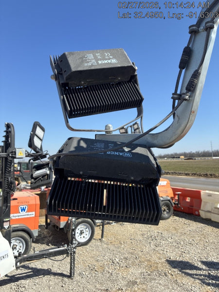 2023 Wanco WLTT-4MM4K Diesel, Deep Sea Controller, Shore Power Plug, Auto Start, (4) 350W LED Floodlights, 4kW Generator, 60 Gal Fuel Tank, 2" Ball, T3