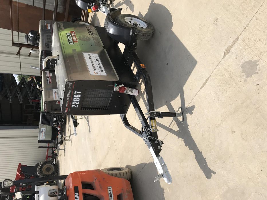 Lincoln Electric Vantage 322 Lincoln Vantage 322 Welder w/Trailer