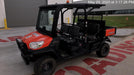 Kubota RTV-X1140W-H 4wd Utility Cart, LED Strobe, Windshield Tempered Glass, Plastic Canopy, Wire Harness Kit, Backup Alarm