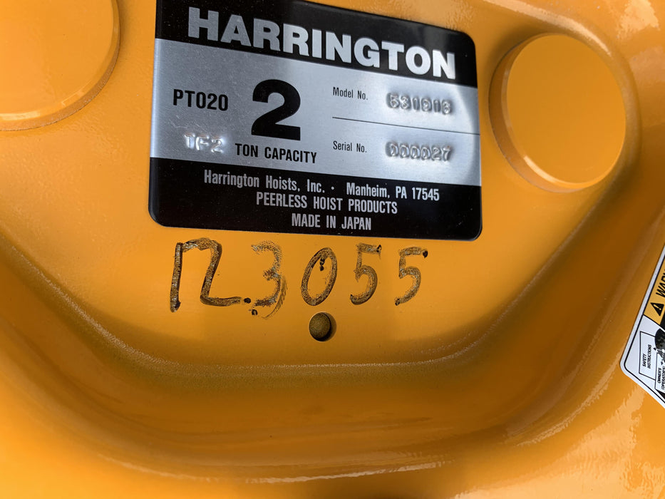 2020 HARRINGTON PT020