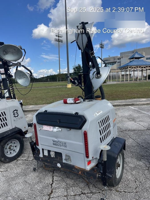 2019 Wacker Neuson LTV6L-MH Wacker Neuson LTV6L Mobile Light Tower w/Fuel Level Sensor Installed