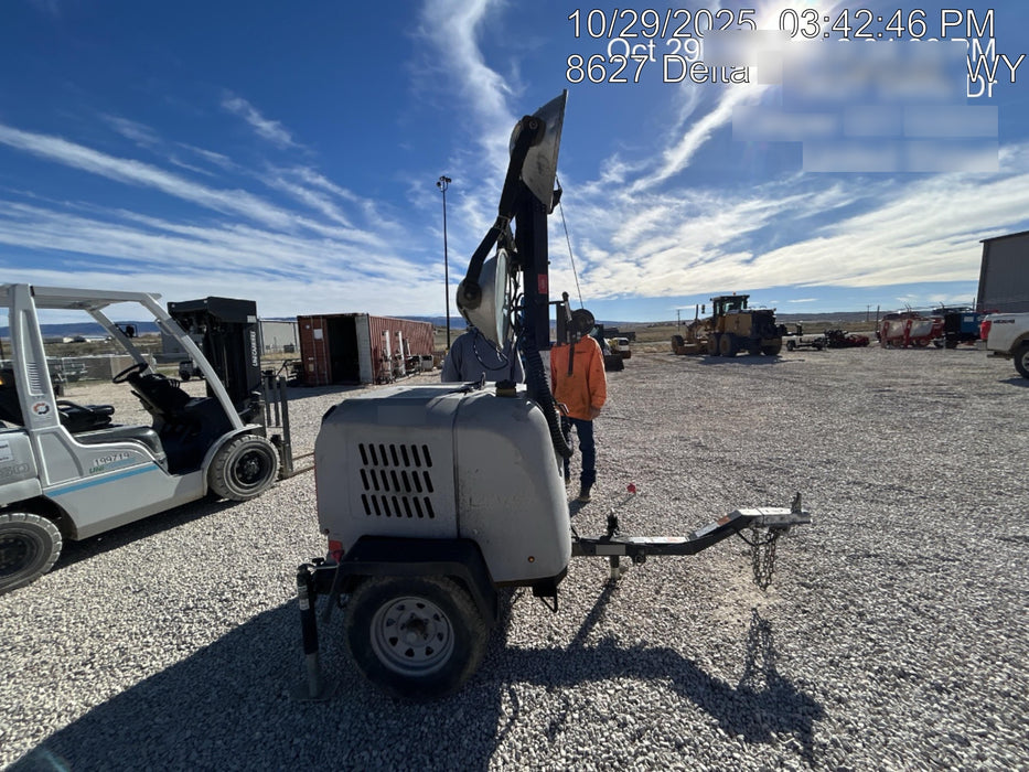 2018 Wacker Neuson LTV6L-MH Wacker Neuson LTV6L Mobile Light Tower w/Fuel Level Sensor Installed