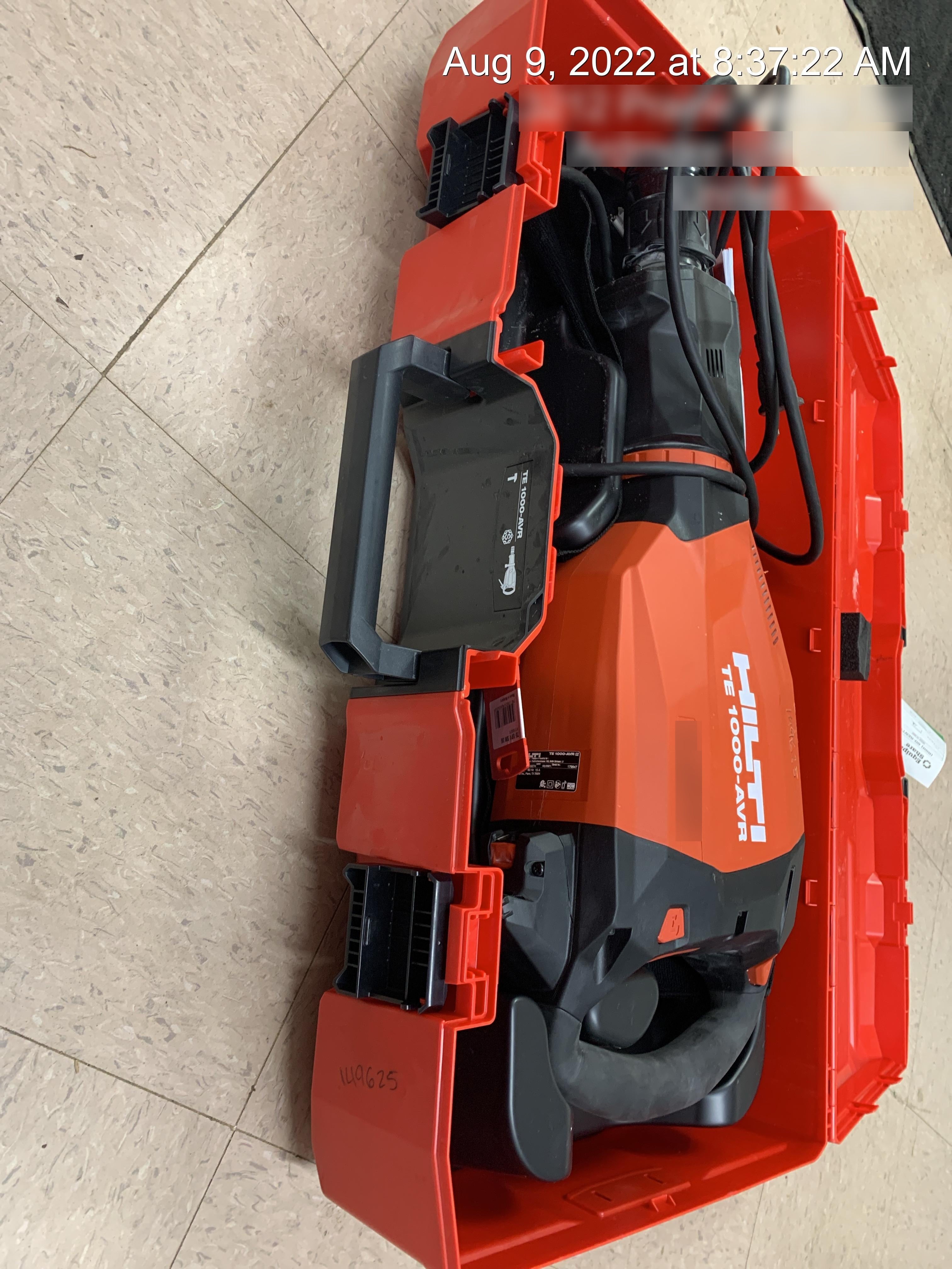 2021 HILTI TE 1000-AVR