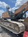 2015 Case CX350D CAB A/C, 13'-3" ARM, STEEL TRACKS, THUMB