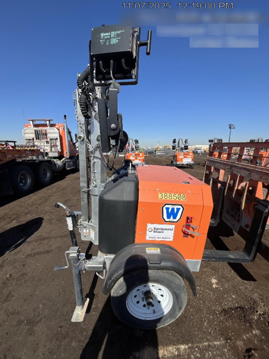 2024 Wanco WLTT-4MM4K Diesel, Deep Sea Controller, Shore Power Plug, Auto Start, (4) 350W LED Floodlights, 4kW Generator, 60 Gal Fuel Tank, 2" Ball, T3