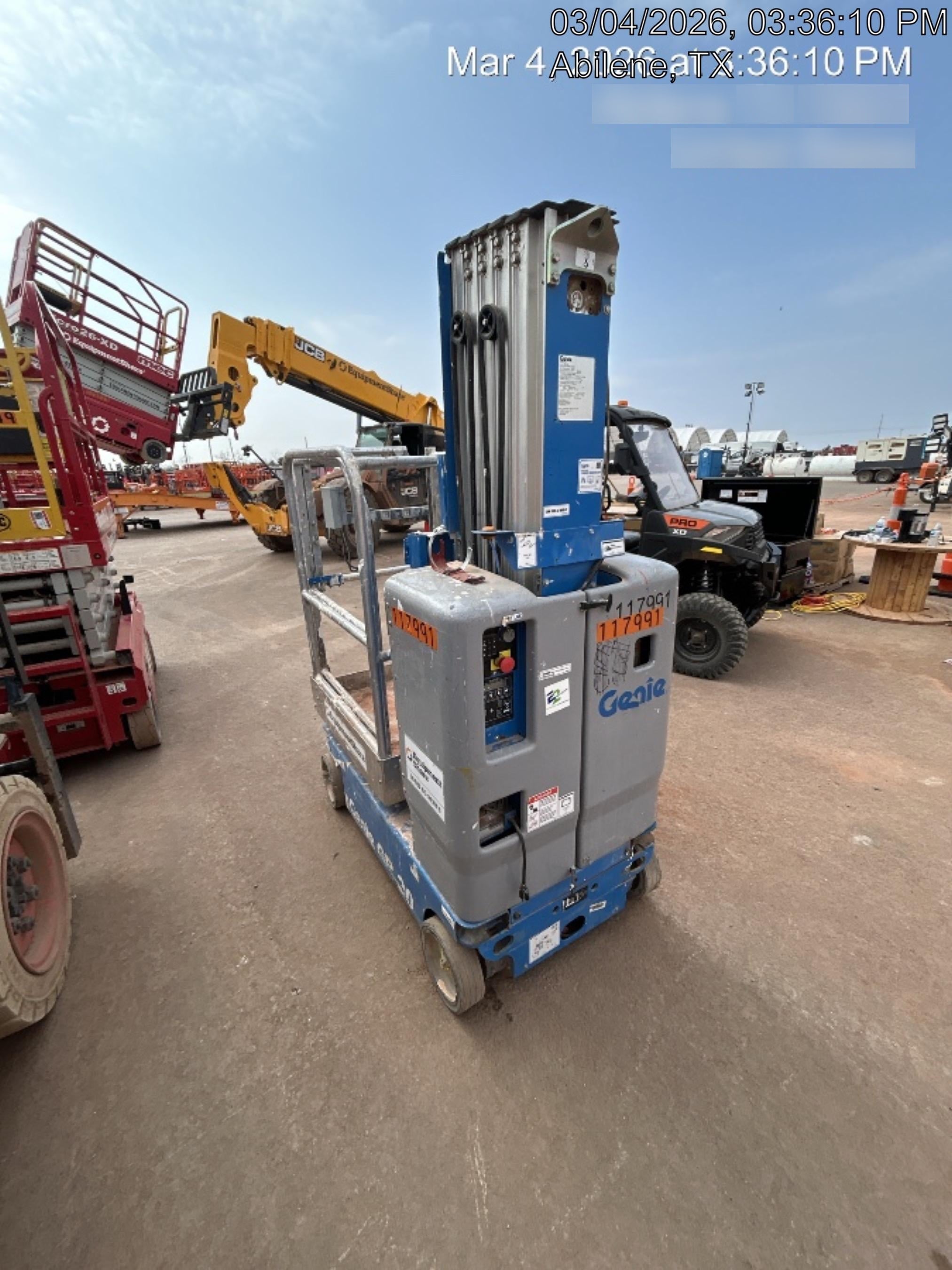 2020 GENIE GR-20