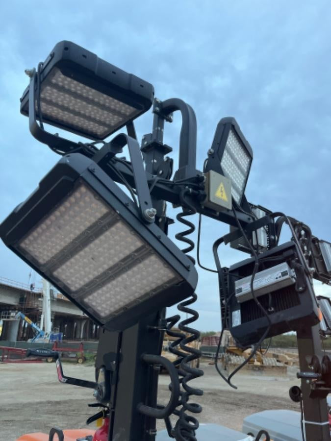 2023 Generac MLT2 Diesel, Flex Switch 120V Input, Powerzone Controller, 
(4) 320W LED Lights, 4kW Generator, 39.9 Gal Fuel Tank, 2" Ball, T3