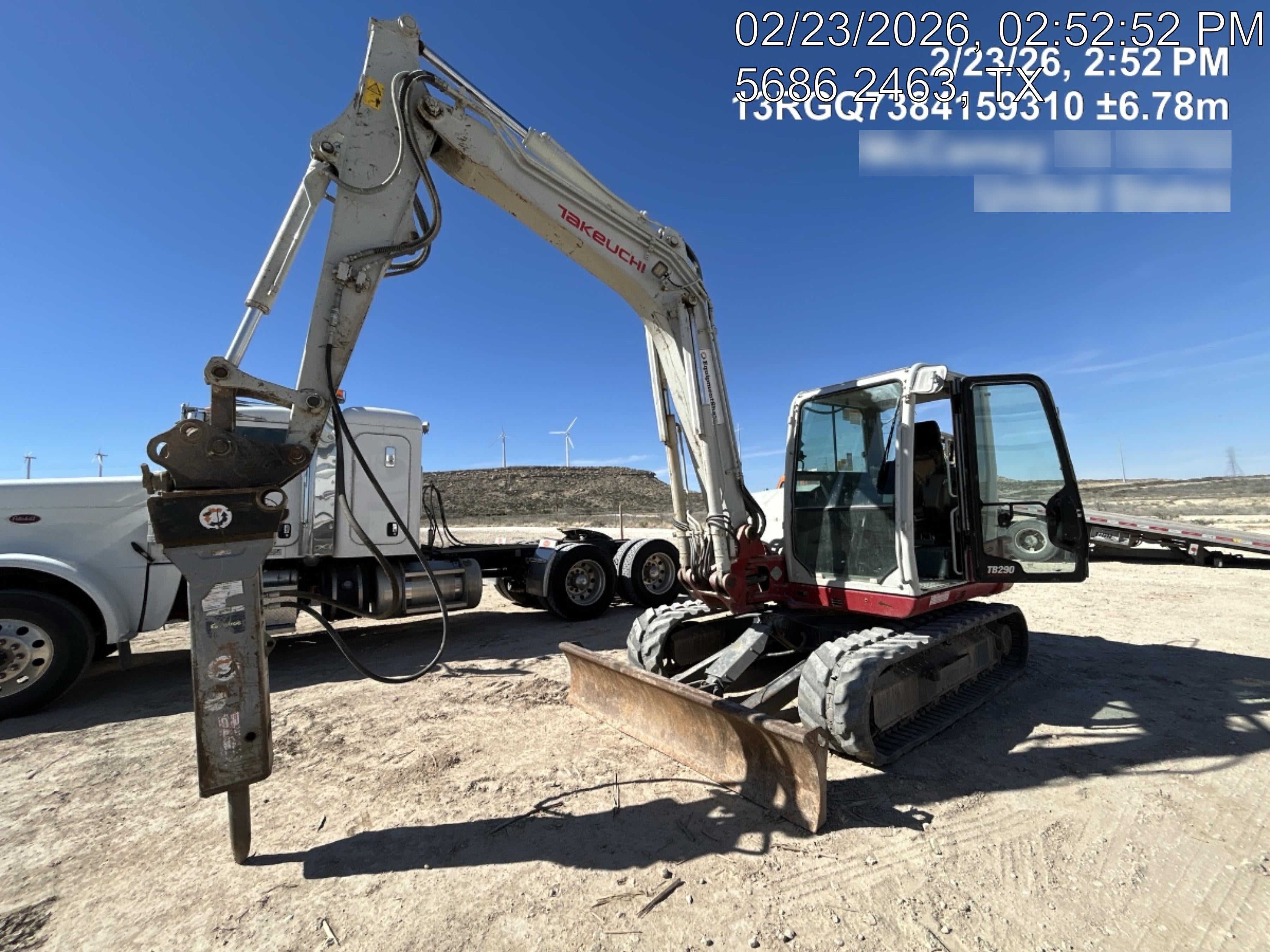 2019 TAKEUCHI TB290