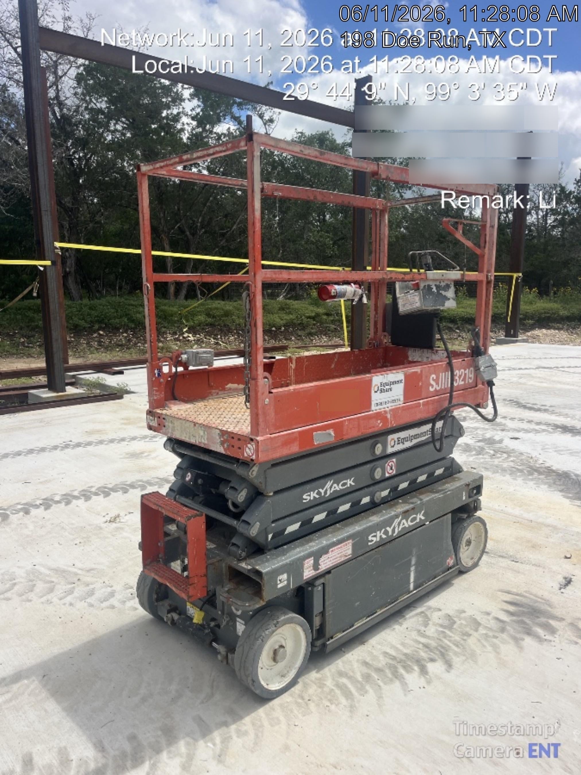 2019 Skyjack SJIII-3219 Standard w/Trojan Batteries