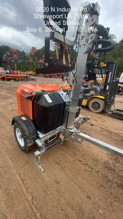 2024 Wanco WLTT-4MM4K Diesel, Deep Sea Controller, Shore Power Plug, Auto Start, (4) 350W LED Floodlights, 4kW Generator, 60 Gal Fuel Tank, 2" Ball, T3