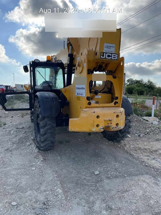 2019 JCB 510-56 JCB 510-56 Telehandler 74 HP w/CAB/HVAC, Beacon, Worklights, Aux Hydraulics, Solid Tires, 72" Carriage/Forks