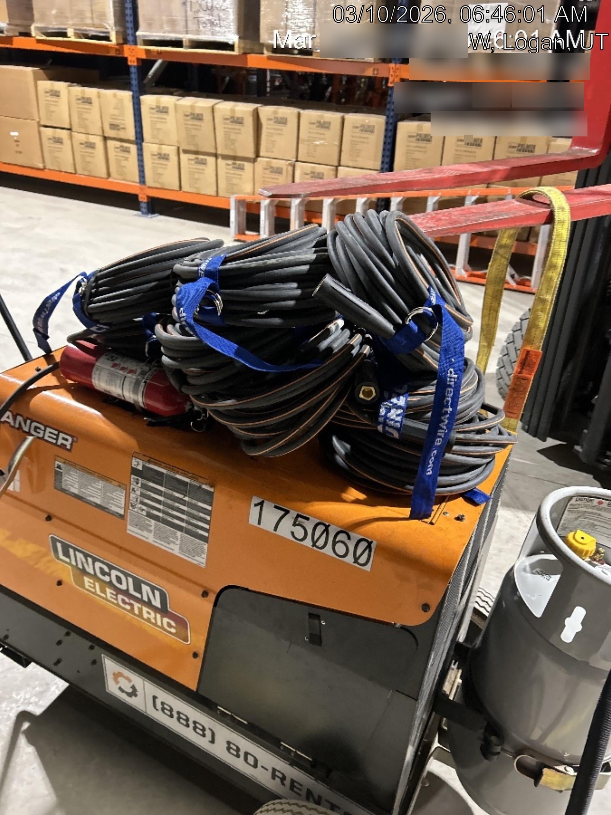 2021 Lincoln Electric Ranger 305 LPG LPG One-Pak (includes undercarriage, tank holder & tank strap) ORANGE