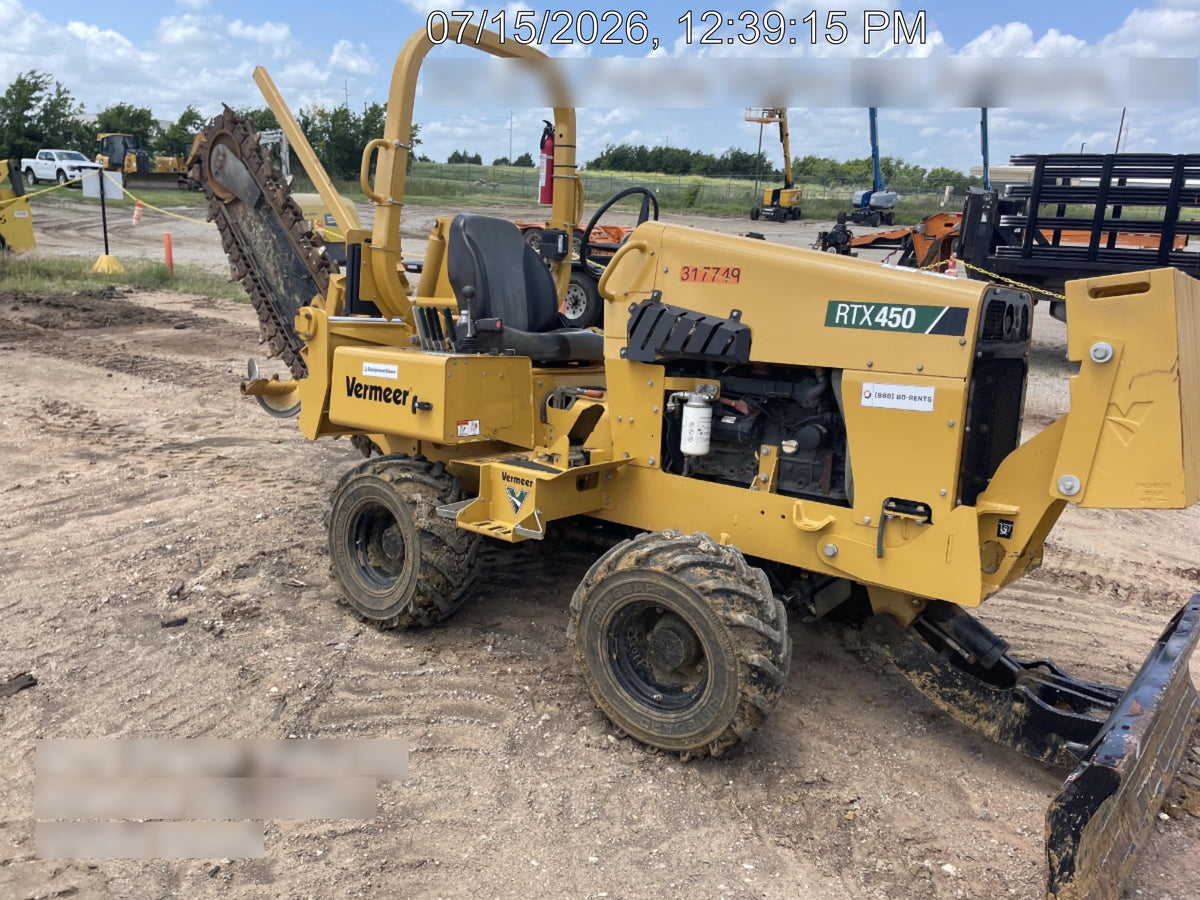 2023 VERMEER RTX450