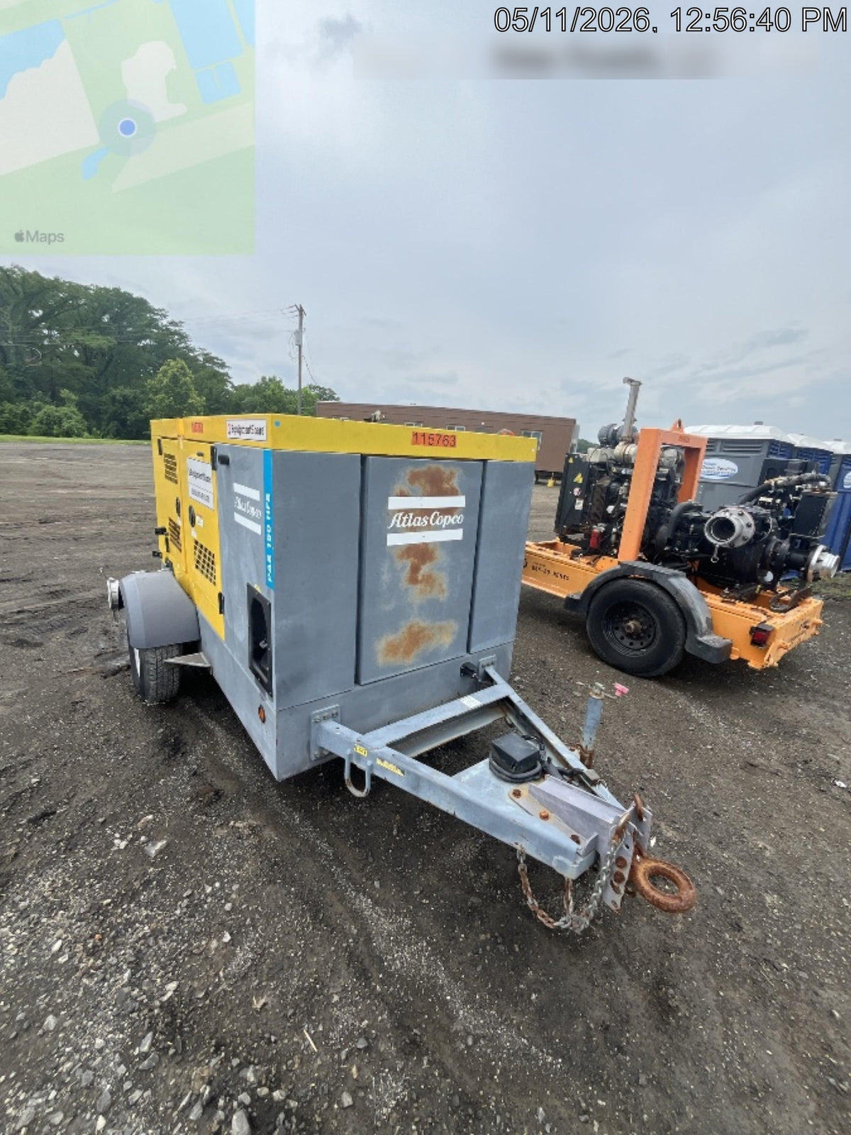 2020 ATLAS COPCO PAS 150 HF CS Enclosed