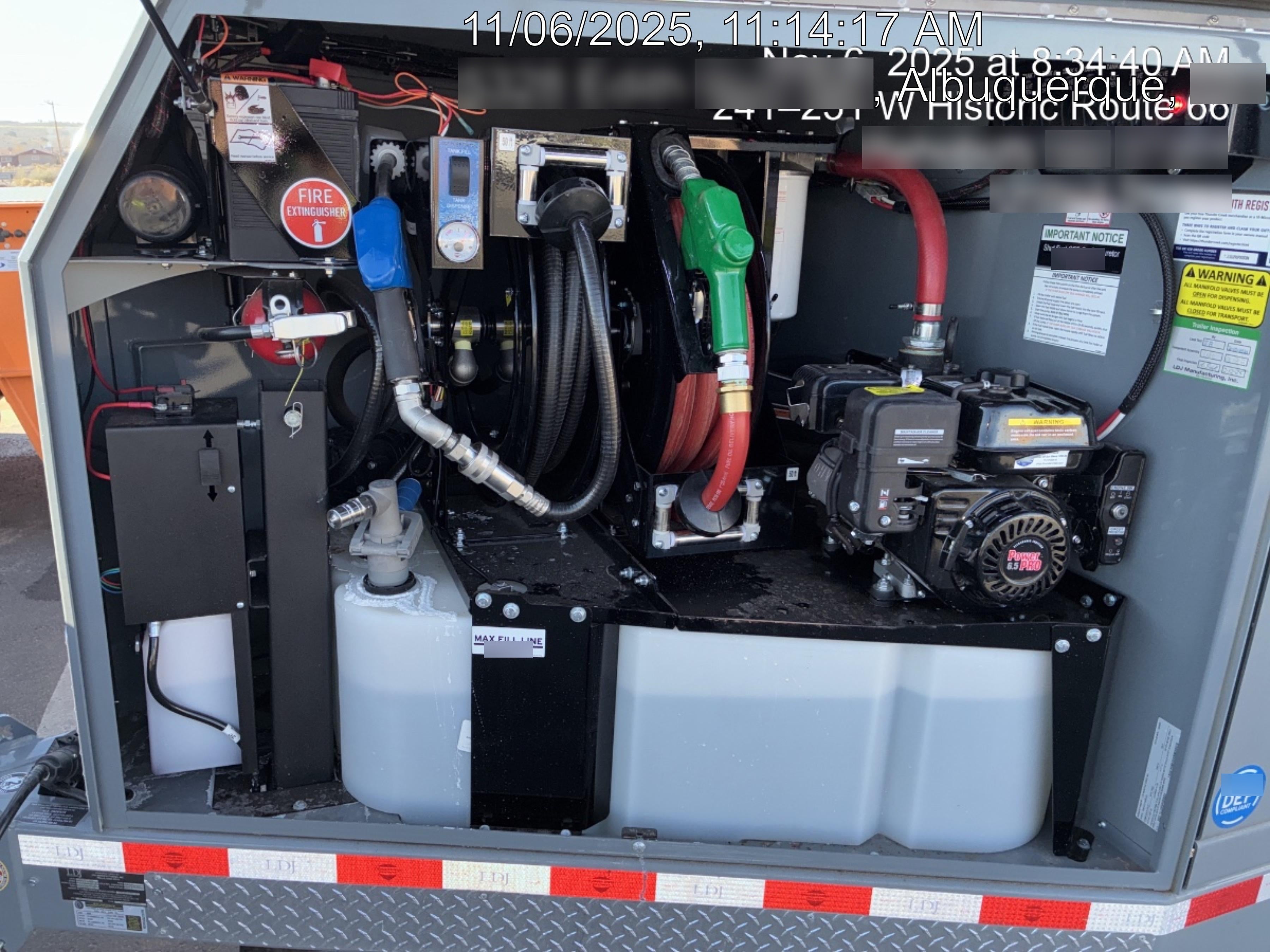 2025 THUNDER CREEK MTT920 - Hazmat not required