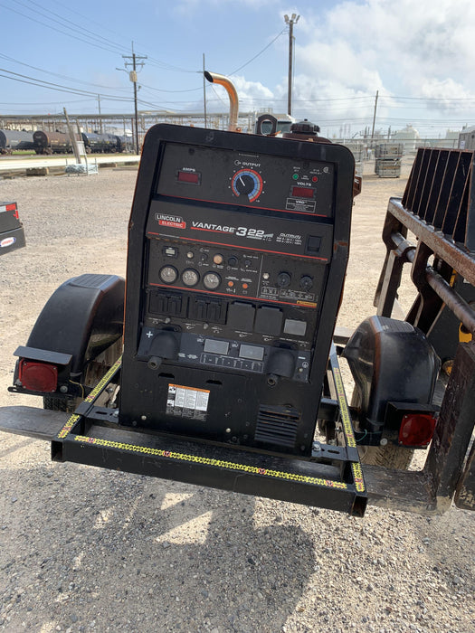 2022 Lincoln Electric LE400 Kubota V1505, Trlr, Cable Rack, Light Kit, ES Decals, T3