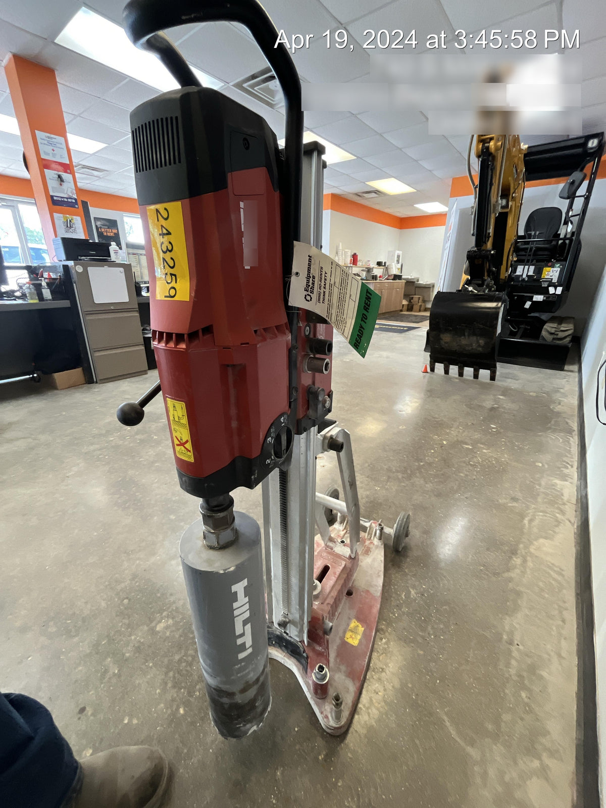 2020 HILTI DD250E