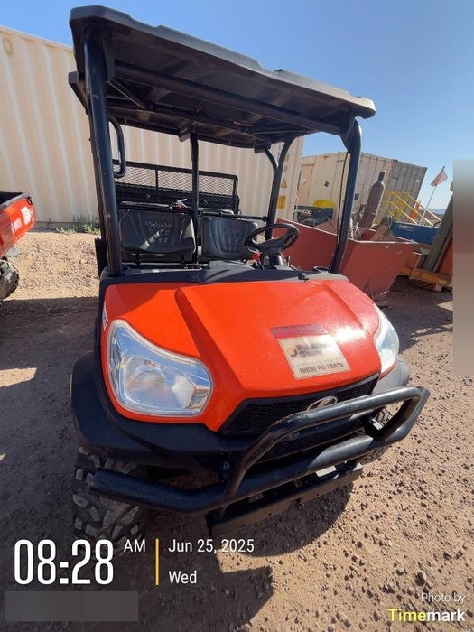 2022 Kubota RTV-X1140W-H Plastic Canopy, Windshield Acrylic Clear, LED Strobe Light, Wire Harness Kit, Back up Alarm