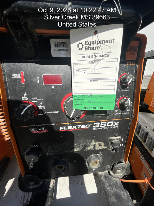 2021 LINCOLN ELECTRIC FLEXTEC 350X